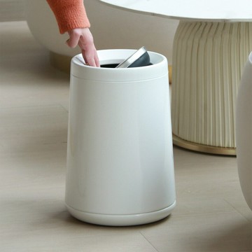 【免運/可開票】商用垃圾桶 環衛垃圾桶 戶外垃圾桶 大型垃圾桶 分類垃圾桶 不銹鋼垃圾桶家用客廳衛生間輕奢簡約現代創意酒店客房雙層高檔