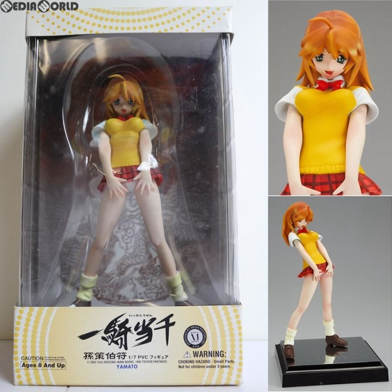 中古即納』{FIG}SIF EX 孫策伯符(そんさくはくふ) 2004年制服版 一騎当千 1/7 完成品 フィギュア  YAMATO(やまと)(20040131) | LINEブランドカタログ