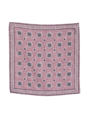 Lady Anne - printed silk handkerchief - men - Silk - One Size - Purple