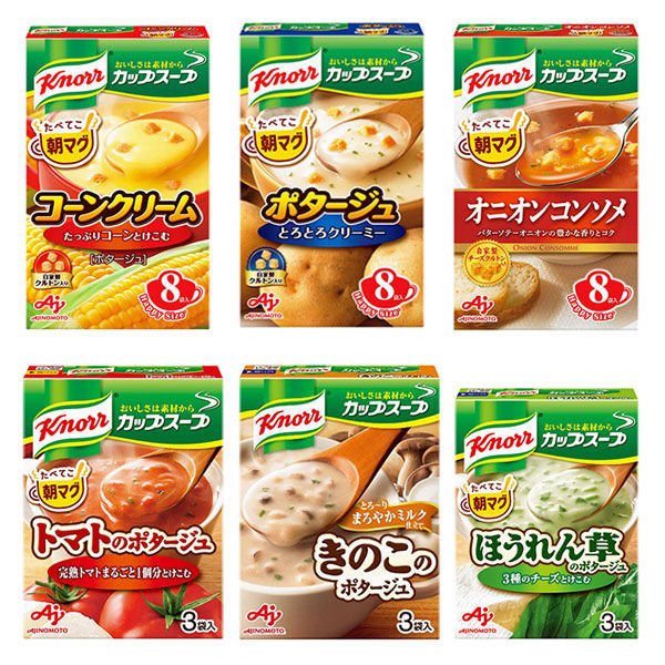 味の素クノール　カップスープ人気7品種詰め合わせ　36食セット