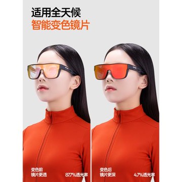 KAPVOE卡普沃運動騎行近視套鏡變色防紫外戶外跑步登山徒步護目鏡