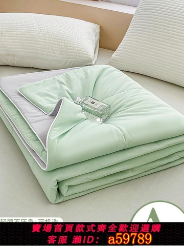【台灣公司 可打統編】冰絲夏涼被涼感絲夏季A類母嬰級空調被薄款單雙人兒童冰淇淋被子