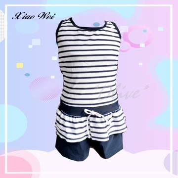 蘋果牌 時尚女童二件式泳裝 NO.1096038