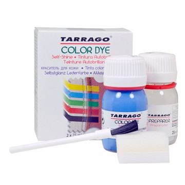 【TARRAGO塔洛革】皮革布料染色劑(藍綠系) -帆布鞋染色 帆布包染色 布料染色專用