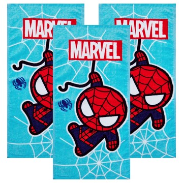 ONEDER 旺達 毛巾 (正版授權 細棉材質)  復仇者聯盟系列 藍色 + 紅色  3條