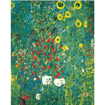 Momopix Painting DIY數字油畫組 50 x 40cm  1套  克林姆的向日葵花園