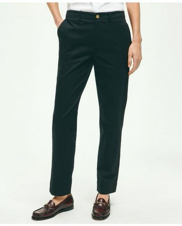 Brooks Brothers Women's Garment Washed Stretch Cotton Chinos | Black | Size 4