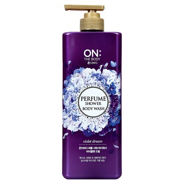 ON THE BODY 夢幻紫蘿蘭香水沐浴精，香味持久  900g  900ml  1件