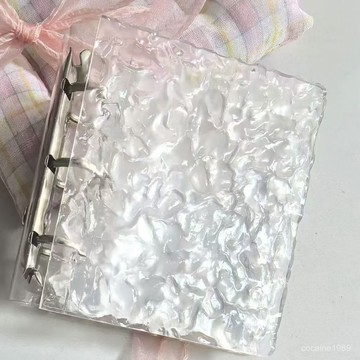 24HR急件🔥爆款💖一宮格3寸拍立得追星小卡收納展示相冊卡冊 卡套 收納冊 活頁本 追星必備 水晶水波紋壓克力卡冊