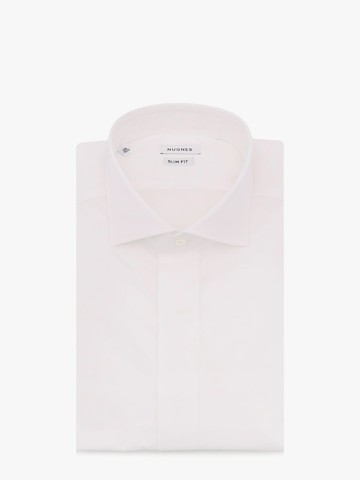 Slim fit cotton shirt - NUGNES 1920 - gender_Man