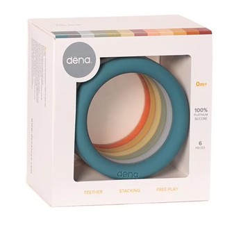 DENA - 西班牙多功能創意圓圈圈-大地色(固齒器) (有3色可選)