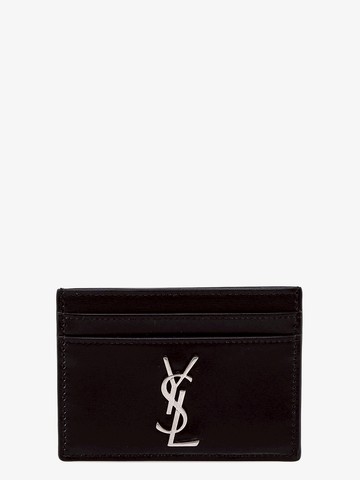 Leather card holder - SAINT LAURENT - gender_Man