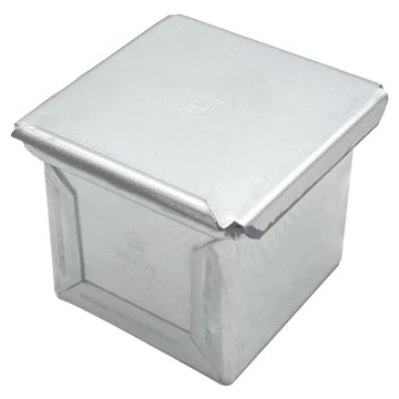 SaNNeNg 三能 正方型土司盒(不沾) SN2179  6cm x 6cm x 6cm  1個