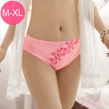 內褲 (FREE)彈力蕾絲美臀小褲_粉色#2472