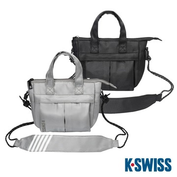 K-SWISS 防潑水機能單肩小包 斜背包 側背包 手提包 兩色任選(BG784)