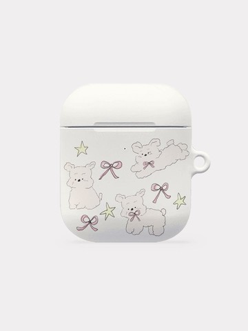 Stray Dog Support HugMeDog Pattern Hard AirPods Tech Accessories