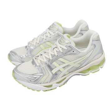 Asics 亞瑟士 休閒鞋 GEL-Kayano 14 男鞋 米白 銀 復古跑鞋 亞瑟膠 支撐 1203A537112