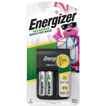 Energizer Recharge Basic Charger With AA Batteries 1 Unit
