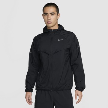 【NIKE】AS M NK UV RPL STRIDE JACKET 男款 連帽外套 黑色-HV4549010