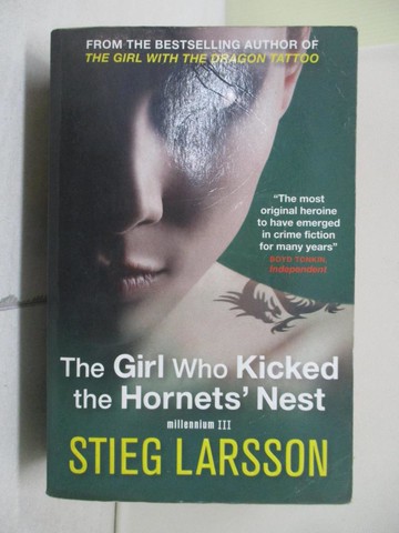【書寶二手書T8／原文小說_WE2】The Girl Who Kicked the Hornet’s Nest_Stieg Larsson