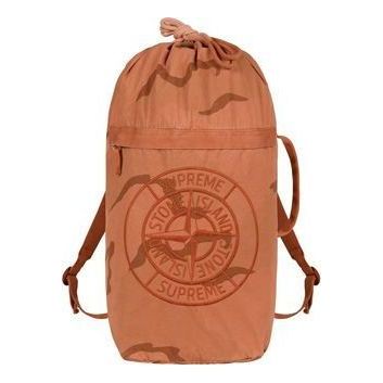 Supreme x Stone Island Brushed Cotton Backpack 'Beige'