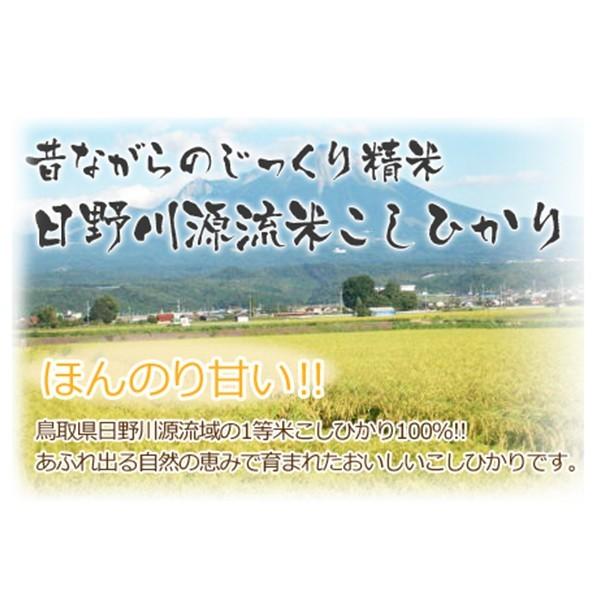 新米 5年 こしひかり 10kg (5kg 2袋 鳥取県 日南町産 日野川源流米