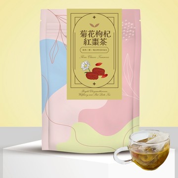 經典三寶｜明亮菊花枸杞紅棗茶｜菊花清香 × 紅棗甘潤 × 枸杞回甘