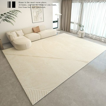 ??快速出貨 可開發票 簡約奶油風皮革地毯客廳耐臟易打理防滑毯家用可擦免洗沙發茶幾毯
