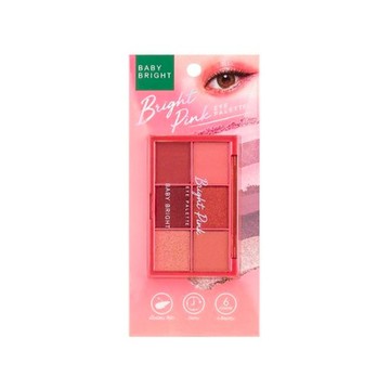 BABY BRIGHT 六色眼影盤 - 櫻花裸粉色  櫻花裸粉  1個