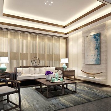 【山德力】抽象藝術風大地毯 240X330 芬蘭