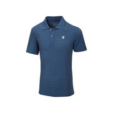 運動短袖 24SS WHL POLO 2 冰絲 POLO衫 男款 迷霧藍色 1010351-451