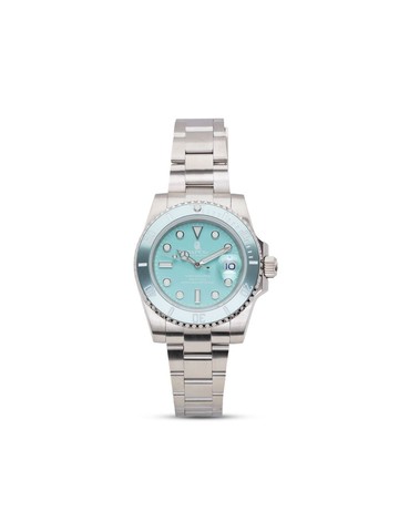 A BATHING APE® - Type 1 BAPEX® 40mm - men - stainless steel - One Size - Blue