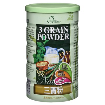 元豪食品 三寶粉 香醇好喝又爽口 無添加香料及防腐劑  600g  1罐