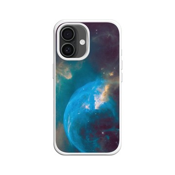 iPhone 16 SolidX 白 - NASA - 星雲泡泡