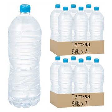 Tamsaa 礦泉水  2L  12瓶