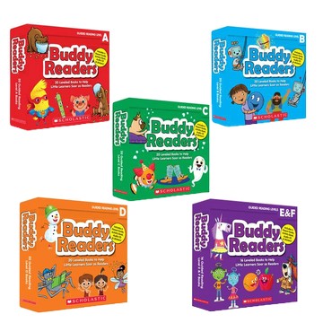 【寶貝全方位學習英文共讀套組】Buddy Readers套組 {內附CD，共5盒} / Scholastic出版社旗艦店