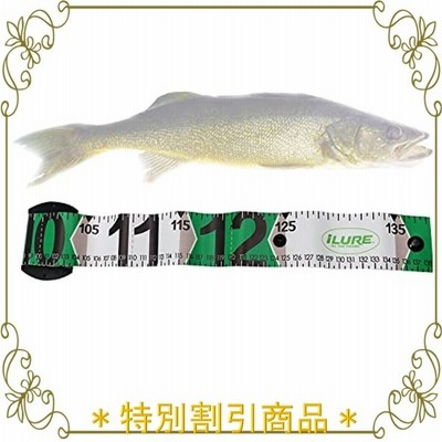 Ricisung フィッシングメジャー 1 35m フィッシュルーラー 魚測定 魚 釣り 定規 巻尺 メジャー 軽量 コンパクト 防 通販 Lineポイント最大get Lineショッピング