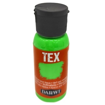 darwi 達威 TEX織品顏料 霓虹綠  50ml  1色
