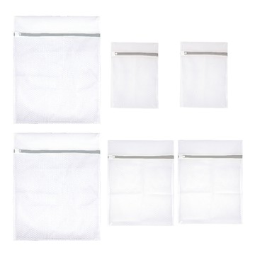 Axis 艾克思 蜂窩密網型加厚洗衣袋6件組  1組  白色