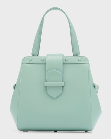 Margherita Medium Leather Top-Handle Bag