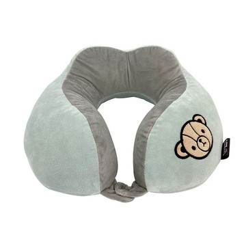 【現貨】頸枕 飛機枕 英國熊甜甜圈造型頸枕 旅行枕 搭車頸枕 護頸枕 枕頭 午睡枕 興雲網購旗艦店