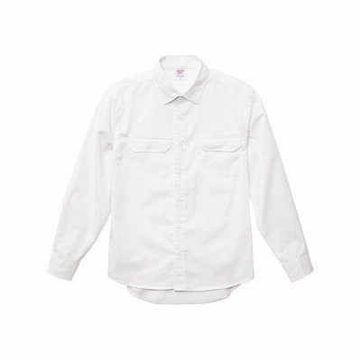 T Cワーク ノンアイロン長袖シャツ オフホワイト M