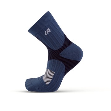 【無縫對目-壓力襪】阿基里斯防護運動襪-短襪 - L丈灰