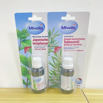 Mivolis 澳洲茶樹精油 日本薄荷精油 30ml