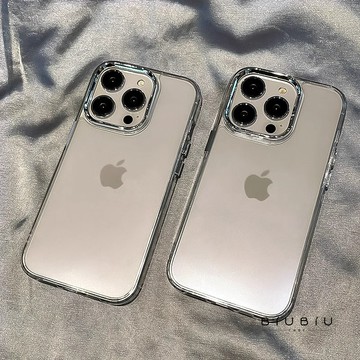 ins簡約TPU透明電鍍手機殼 iPhone16PROMAX 15 14 13 12 11 XS XR 防摔保護套