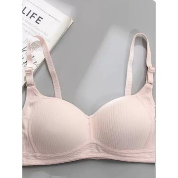 2025新款純棉內衣女文胸小胸聚攏無鋼圈女生初高中大學少女文胸罩