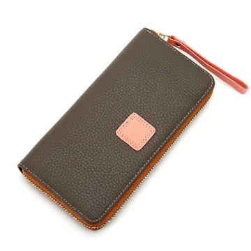 【巴黎精品】現貨+預購 零錢包真皮手拿包-歐美摩登潮流長夾女錢包7色a1aj33