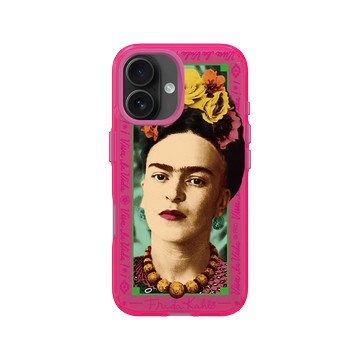 iPhone 16 Clear 粉漾桃 - Frida Kahlo - Frida Kahlo de Rivera