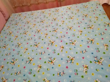 孚日純棉外貿小帆布加厚老粗布床單180x230cm包郵