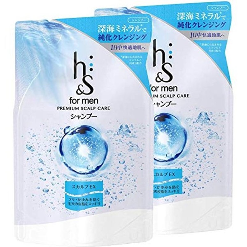 まとめ買い hs for men スカルプEX シャンプー 詰替え用 300ミリリットル (x 2) NojYPXLxul, メンズヘアケア -  convivialmc.com